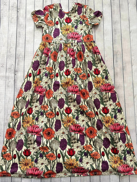 3t maxi dress Girls' Sweet Springtime Ruffle Maxi Dress Size: 3T Toddler By Mila & Rose