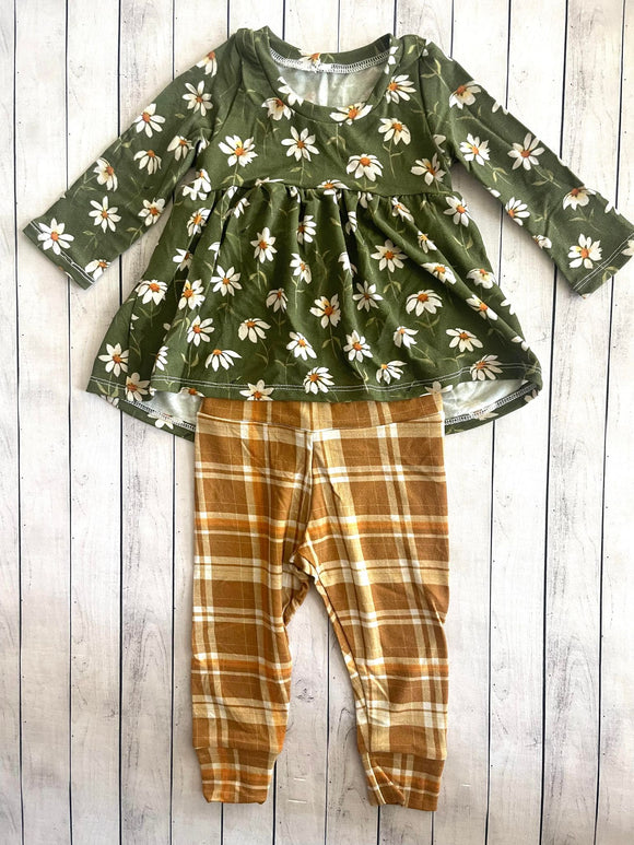 Peplum + Leggings - 18-24 Month